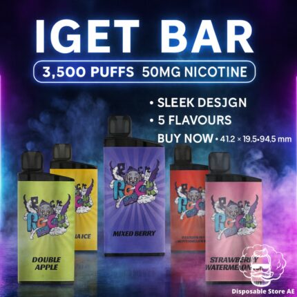 IGET Bar 3500 Puffs 50MG Nicotine Disposable Vape