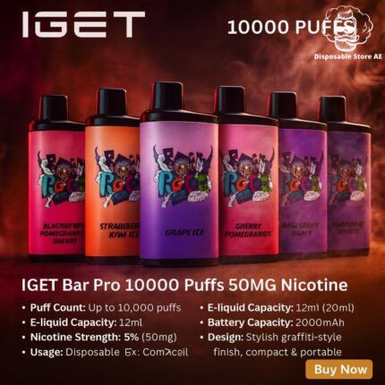 IGET Bar Pro 10000 Puffs 50MG Nicotine