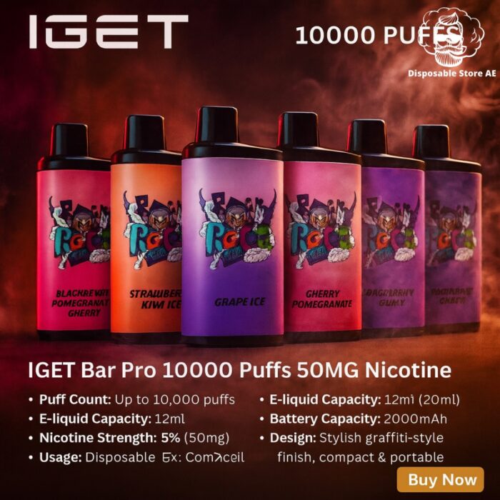 IGET Bar Pro 10000 Puffs 50MG Nicotine
