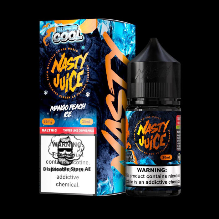 Nasty Super Cool 30ml Salt Nic E-liquids Mango Peach Ice