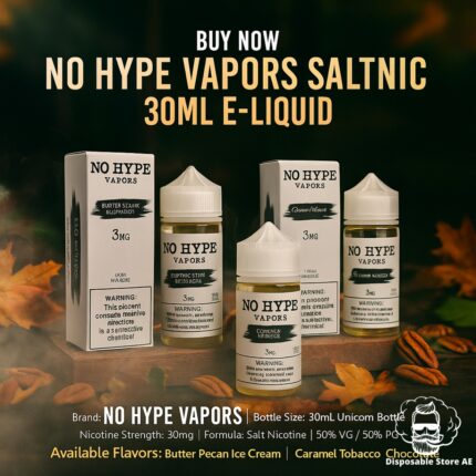 No Hype Vapors Saltnic 30ml E-Liquid