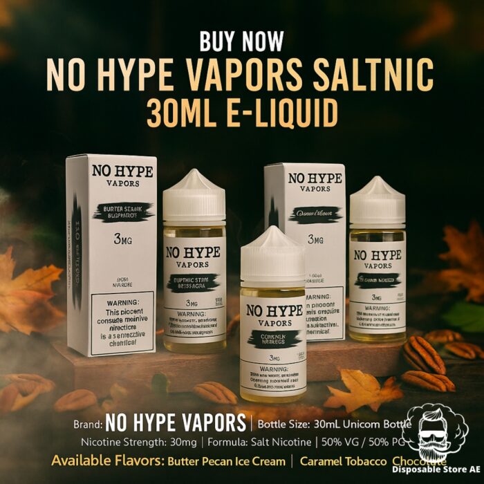No Hype Vapors Saltnic 30ml E-Liquid