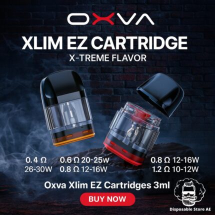 Oxva Xlim EZ Cartridges 3ml For Oxva Xlim Series Kit In Dubai