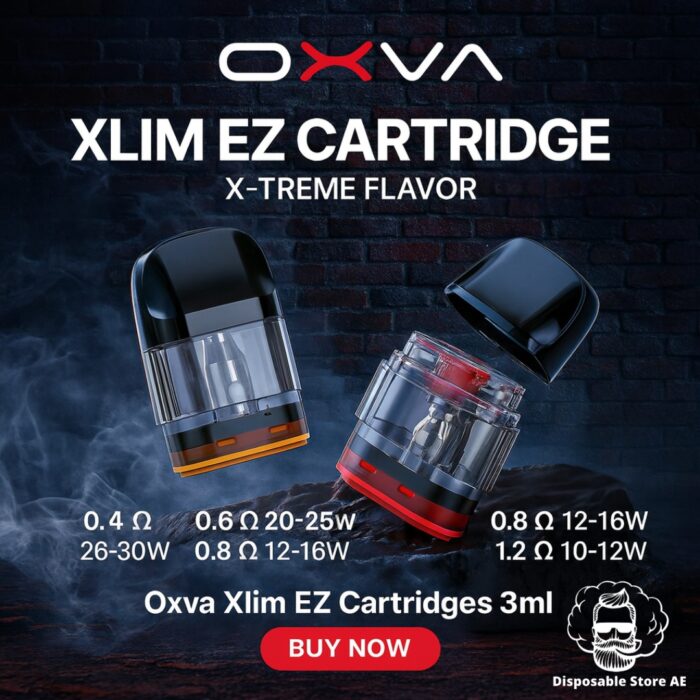 Oxva Xlim EZ Cartridges 3ml For Oxva Xlim Series Kit In Dubai