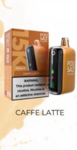 Podsalt 15000 Puffs 2% Nicotine Disposable Caffe Latte