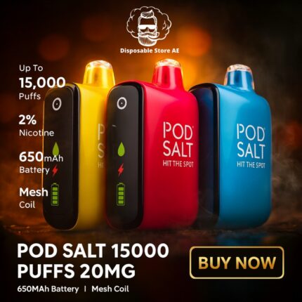 Podsalt 15000 Puffs 20MG Nicotine Disposable