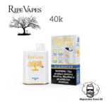 Ripe Vapes IVORY 20MG and 50MG 40000 Puffs Disposable Vape Blue Razz Ice