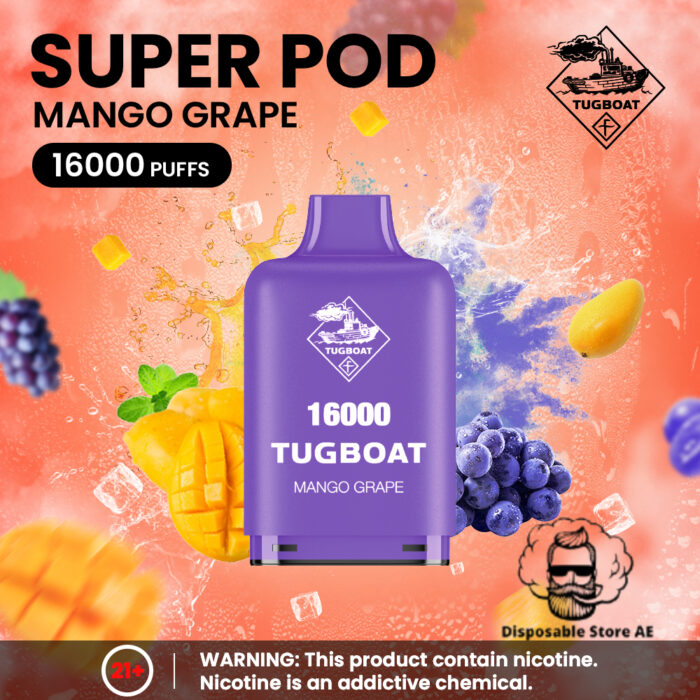 Tugboat - Mango Grape - 16000 Puffs - 5_