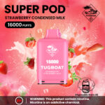 Tugboat - Strawberry Condensed Milk Dirkie - 16000 Puffs - 5_