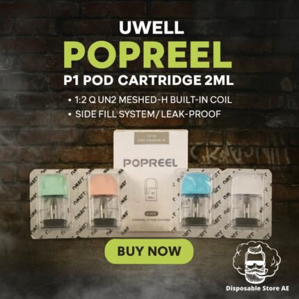 Uwell Popreel P1 Pod Cartridge 2ml In Dubai