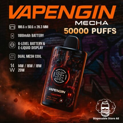 Vapengin Mecha 30mg Nicotine 50000 Puffs Disposable